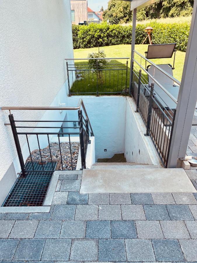 Modernes Apartment Am Bodensee Wasserburg Kültér fotó
